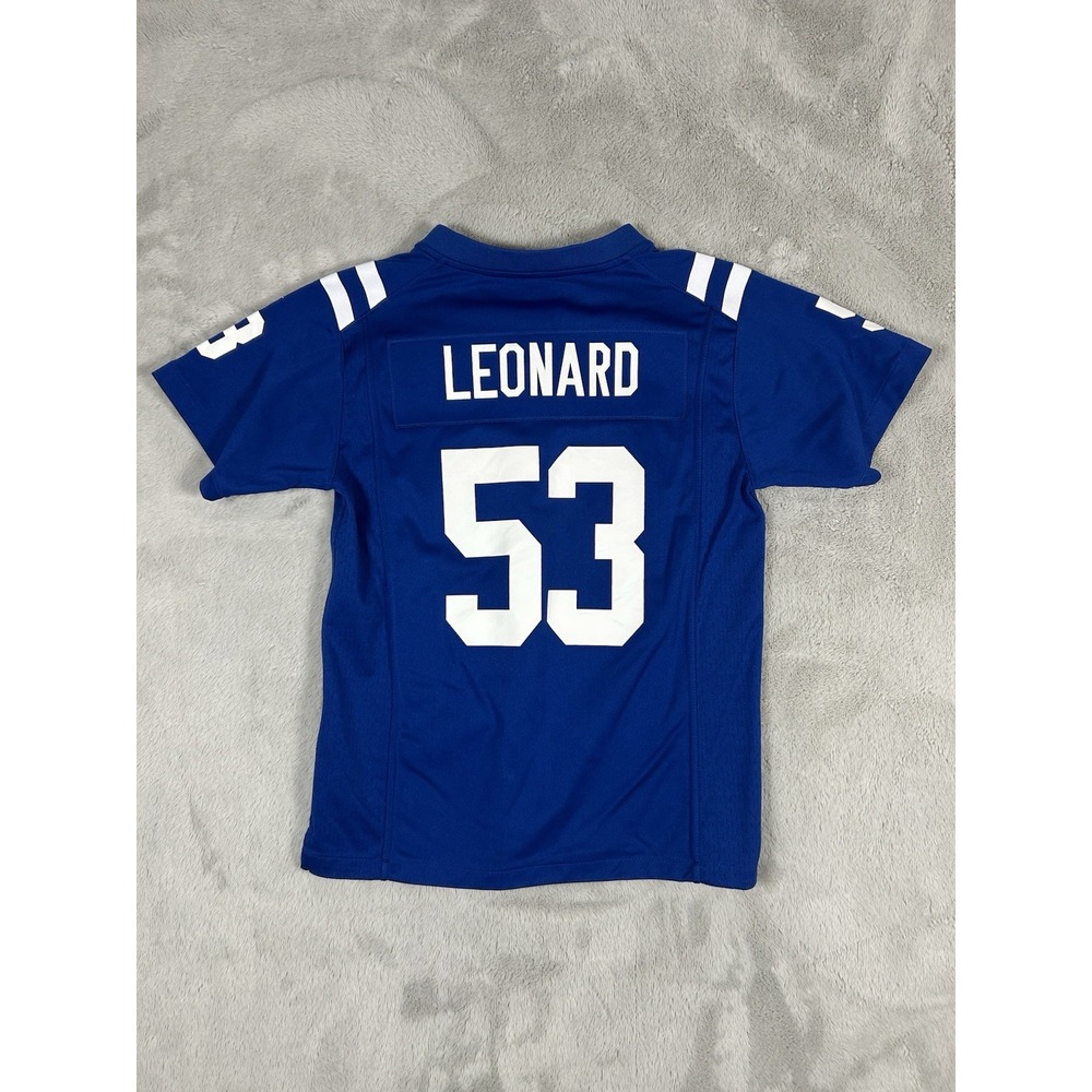 Nike Onfield Youth Medium Colts Darius Shaq Leonard #53 Jersey NWOT - Picture 3 of 6